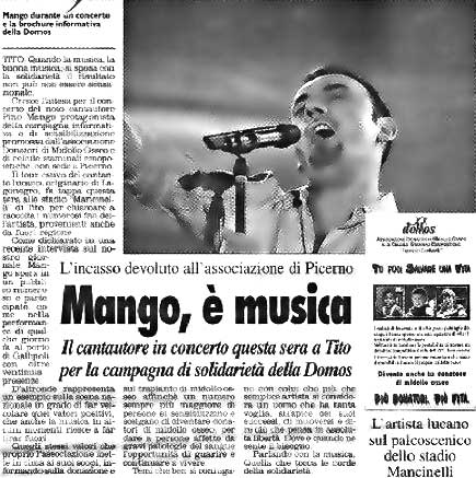 Mango,  musica